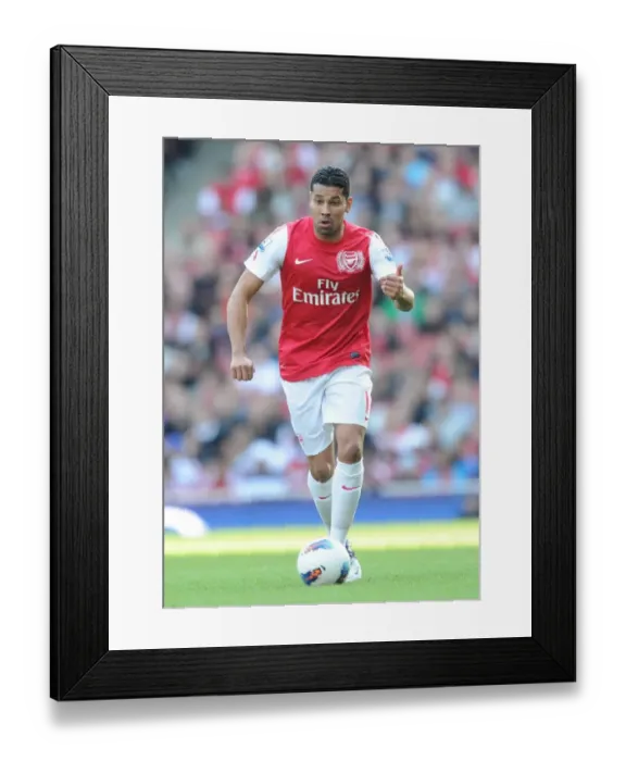 Framed Print : Arsenal Triumphs 3-1 over Stoke City: Andre Santos Shines at Emirates Stadium, Premier League 2011-2012 Framed Print : Arsenal Triumphs 3-1 over Stoke City: Andre Santos Shines at Emirates Stadium, Premier League 2011-2012