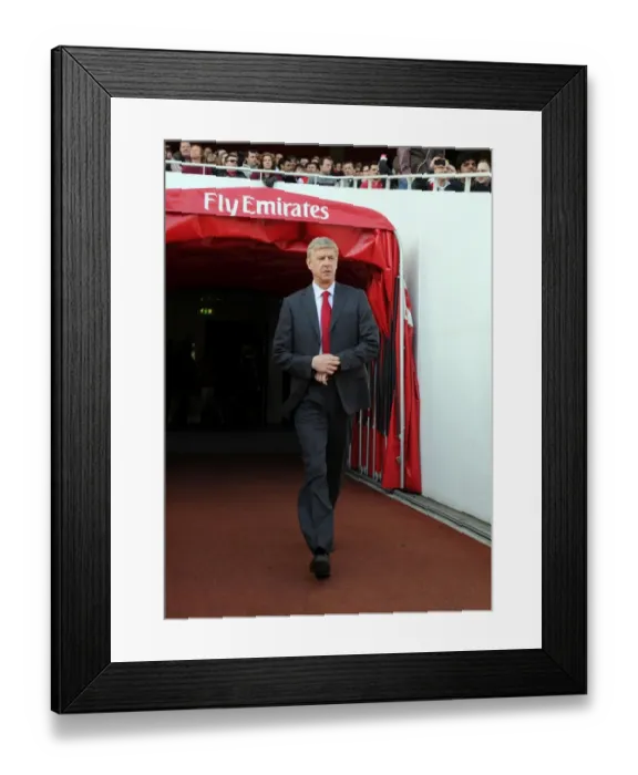 Framed Print : Arsene Wenger and Arsenal's 3:1 Victory over Stoke City (2011-12) - Barclays Premier League, Emirates Stadium Framed Print : Arsene Wenger and Arsenal's 3:1 Victory over Stoke City (2011-12) - Barclays Premier League, Emirates Stadium