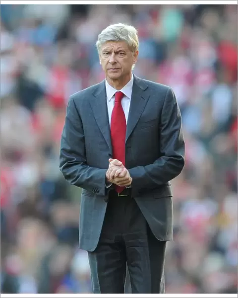 Arsene Wenger Leads Arsenal to a 3-1 Victory over Stoke City in the Premier League (2011-12), Emirates Stadium