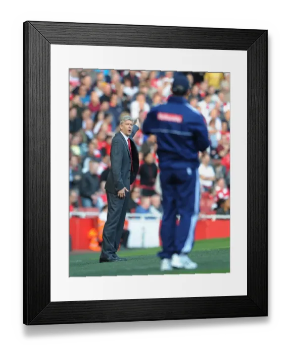 Framed Print : Arsene Wenger's Arsenal: 3-1 Victory Over Stoke City in the Premier League (2011-2012)