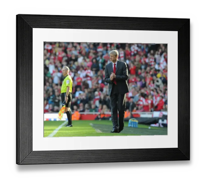 Framed Print : Arsene Wenger Leads Arsenal to Victory: 3-1 Over Stoke City in the Premier League (2011-2012) at Emirates Stadium Framed Print : Arsene Wenger Leads Arsenal to Victory: 3-1 Over Stoke City in the Premier League (2011-2012) at Emirates Stadium