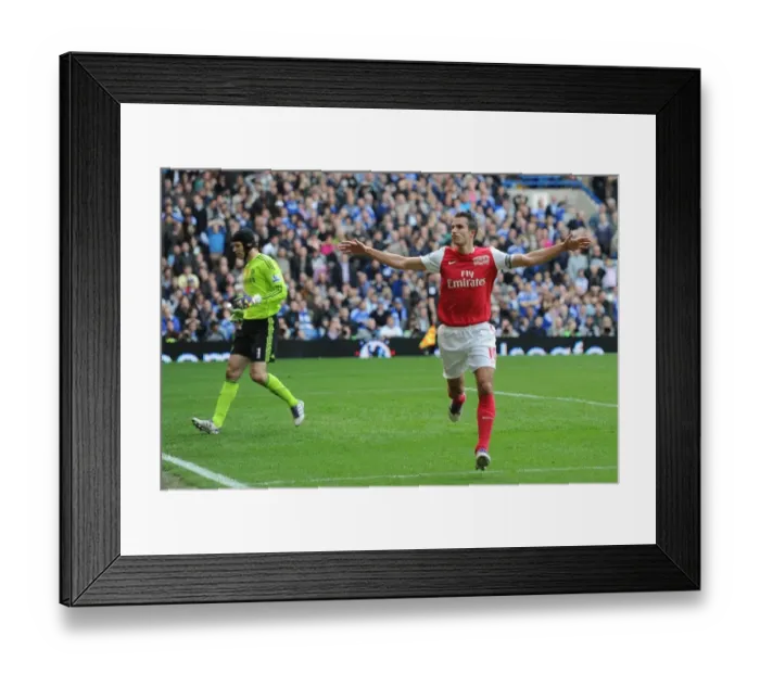 Framed Print : Robin van Persie's Brace: Arsenal's 4-Goal Thrashing of Chelsea (2011-12) Framed Print : Robin van Persie's Brace: Arsenal's 4-Goal Thrashing of Chelsea (2011-12)
