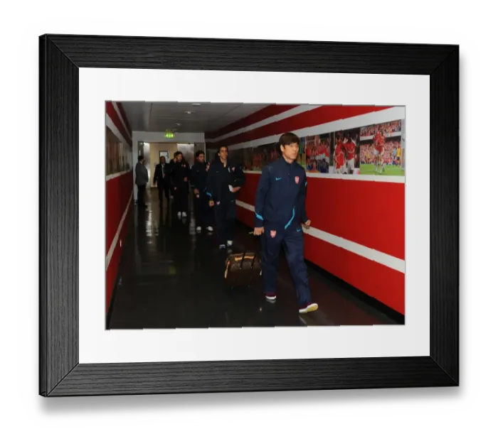Framed Print : Ju Young Park: Arsenal FC's Focus Before Clash Against Olympique de Marseille (UEFA Champions League, 2011) Framed Print : Ju Young Park: Arsenal FC's Focus Before Clash Against Olympique de Marseille (UEFA Champions League, 2011)
