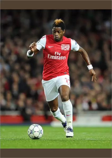 Alex Song (Arsenal). Arsenal 0: 0 Marseille. UEFA Champions League. Group F