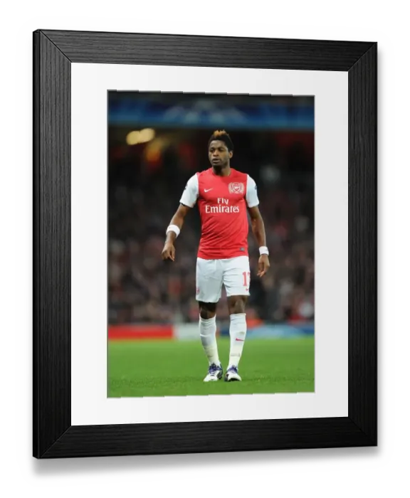 Framed Print : Arsenal's Alex Song in Action Against Olympique de Marseille in the 2011-12 UEFA Champions League Framed Print : Arsenal's Alex Song in Action Against Olympique de Marseille in the 2011-12 UEFA Champions League