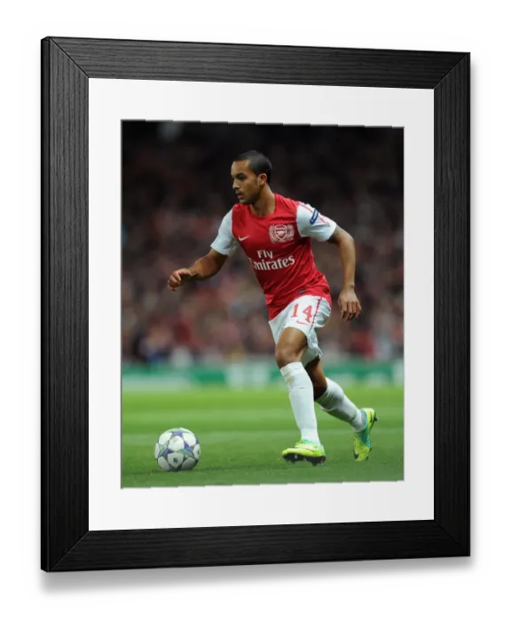 Framed Print : Arsenal vs Marseille: Theo Walcott's Scoreless Battle in the UEFA Champions League, Group F (11 / 1 / 11, Emirages Stadium) Framed Print : Arsenal vs Marseille: Theo Walcott's Scoreless Battle in the UEFA Champions League, Group F (11 / 1 / 11, Emirages Stadium)