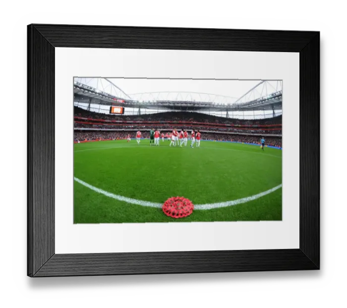 Framed Print : Arsenal Honors Fallen Heroes: Remembrance Day Tribute (2011-12) Framed Print : Arsenal Honors Fallen Heroes: Remembrance Day Tribute (2011-12)