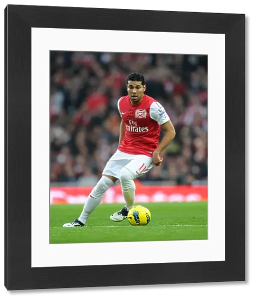 Andre Santos (Arsenal). Arsenal 3: 0 West Bromwich Albion. Barclays Premier League