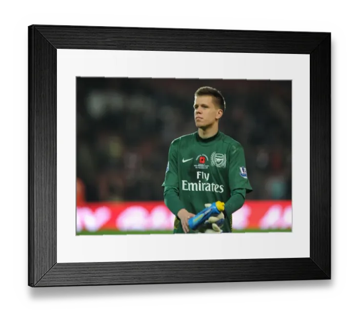 Framed Print : Arsenal's Wojciech Szczesny in Action against West Bromwich Albion (2011-12) Framed Print : Arsenal's Wojciech Szczesny in Action against West Bromwich Albion (2011-12)