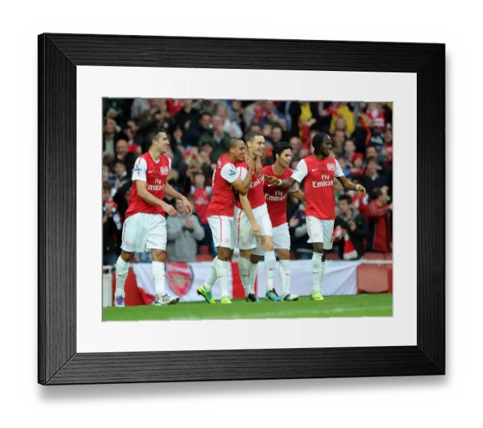 Framed Print : Thomas Vermaelen's Double: Arsenal Crushes West Bromwich Albion 3-0 in Premier League Framed Print : Thomas Vermaelen's Double: Arsenal Crushes West Bromwich Albion 3-0 in Premier League