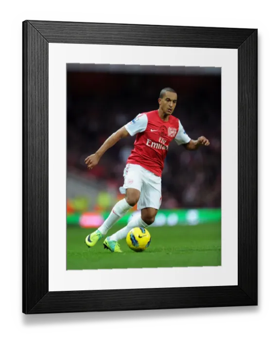 Framed Print : Theo Walcott's Hat-Trick: Arsenal Dominates West Bromwich Albion 3-0 in Premier League Framed Print : Theo Walcott's Hat-Trick: Arsenal Dominates West Bromwich Albion 3-0 in Premier League