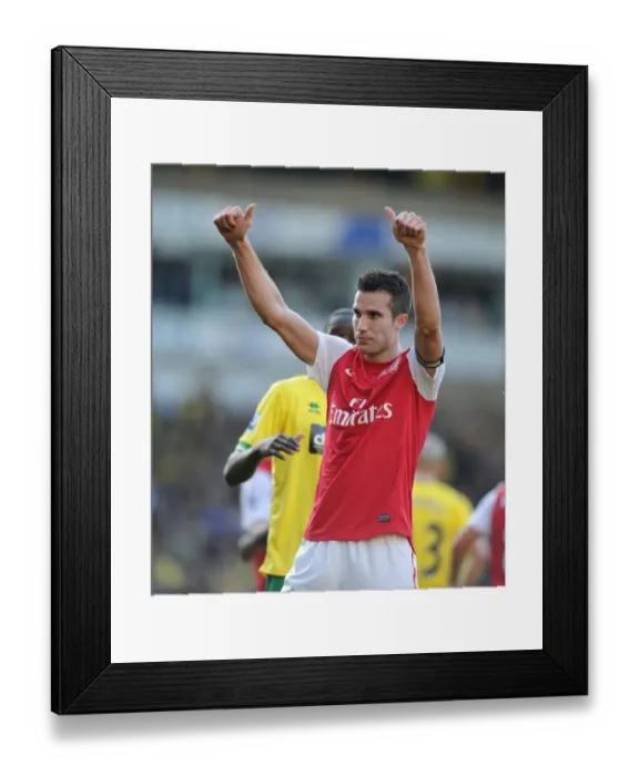 Framed Print : Robin van Persie's Goal: Arsenal's Victory over Norwich City (2011-12) Framed Print : Robin van Persie's Goal: Arsenal's Victory over Norwich City (2011-12)
