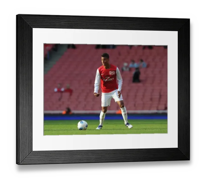 Framed Print : Martin Angha (Arsenal). Arsenal U18 1: 0 Chelsea U18. Friendly Match. Emirates Stadium, 23  /  10  /  11