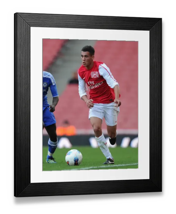 Framed Print : Samir Bihmoutine (Arsenal). Arsenal U18 1: 0 Chelsea U18. Friendly Match