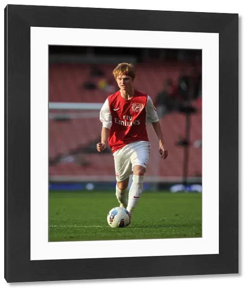 James Campbell (Arsenal). Arsenal U18 1: 0 Chelsea U18. Friendly Match. Emirates Stadium, 23  /  10  /  11