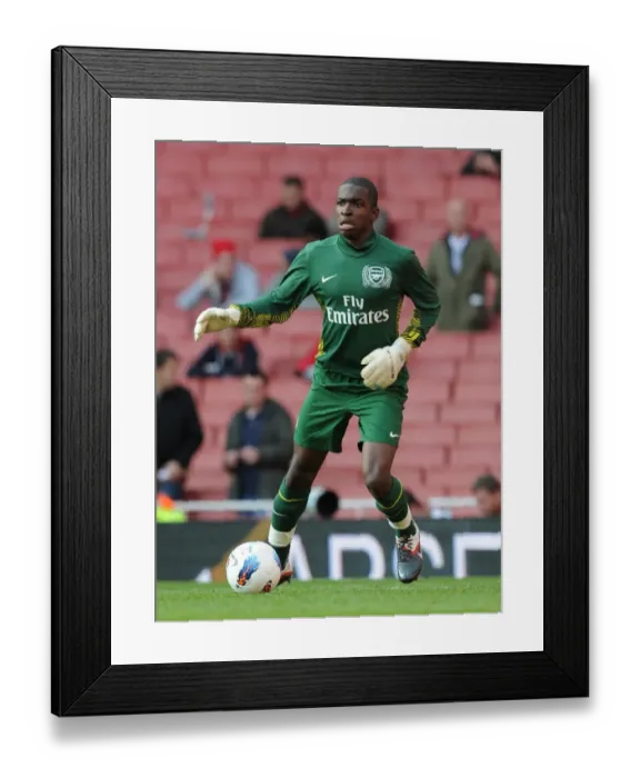 Framed Print : Reice Charles-Cook (Arsenal). Arsenal U18 1: 0 Chelsea U18. Friendly Match