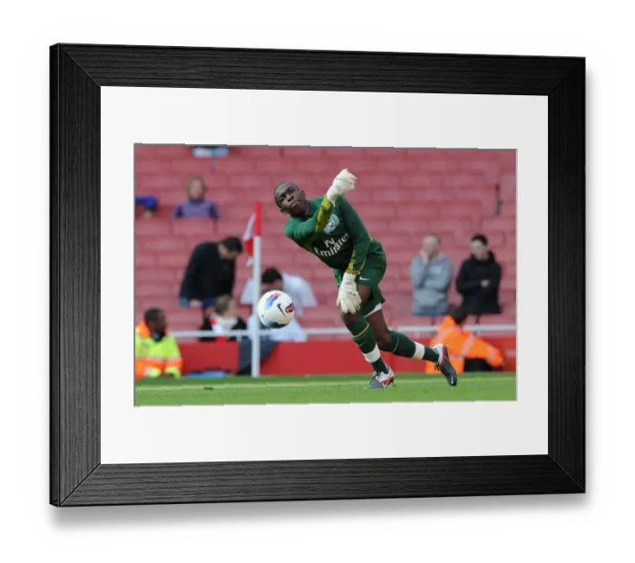 Framed Print : Reice Charles-Cook Stars in Arsenal's 1:0 Win Against Chelsea at Emirates Stadium