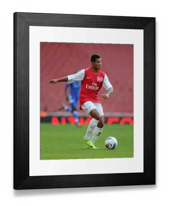 Framed Print : Serge Gnabry Scores the Winning Goal for Arsenal U18 Against Chelsea U18 at Emirates Stadium (October 23, 2011) Framed Print : Serge Gnabry Scores the Winning Goal for Arsenal U18 Against Chelsea U18 at Emirates Stadium (October 23, 2011)