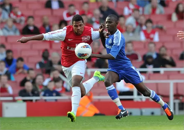 Serge Gnabry (Arsenal) Adam Nditi (Chelsea). Arsenal U18 1: 0 Chelsea U18