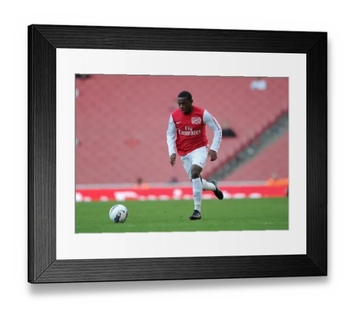Framed Print : Anthony Jeffrey (Arsenal). Arsenal U18 1: 0 Chelsea U18. Friendly Match