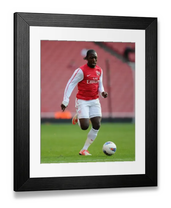 Framed Print : Jeffrey Monakana (Arsenal). Arsenal U18 1: 0 Chelsea U18. Friendly Match Framed Print : Jeffrey Monakana (Arsenal). Arsenal U18 1: 0 Chelsea U18. Friendly Match