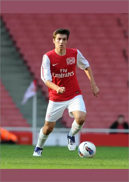 Jon Toral (Arsenal). Arsenal U18 1: 0 Chelsea U18. Friendly Match. Emirates Stadium, 23  /  10  /  11