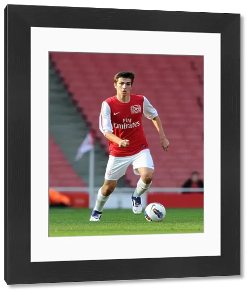 Jon Toral (Arsenal). Arsenal U18 1: 0 Chelsea U18. Friendly Match. Emirates Stadium, 23  /  10  /  11