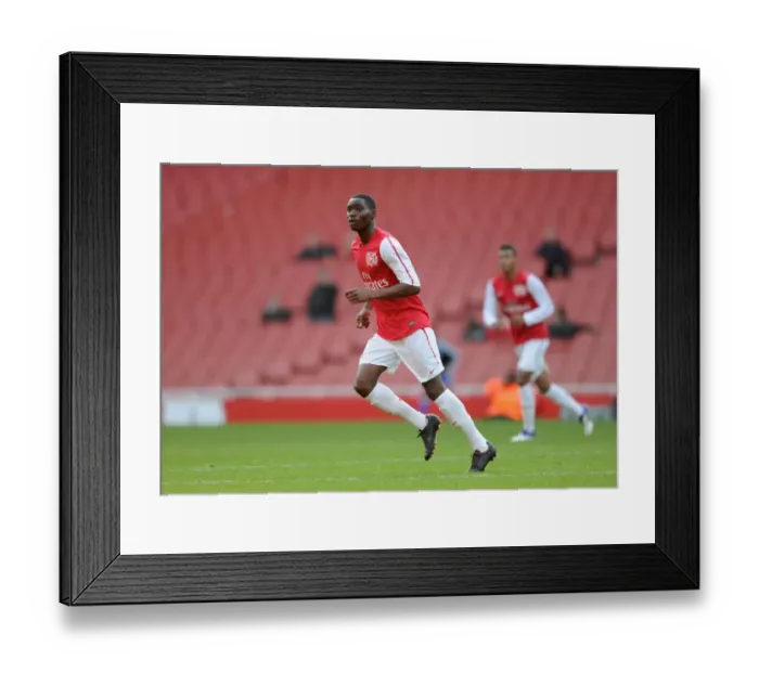Framed Print : Jordan Wynter Scores the Winning Goal: Arsenal U18 1-0 Chelsea U18 (Emirates Stadium, 23 / 10 / 11)