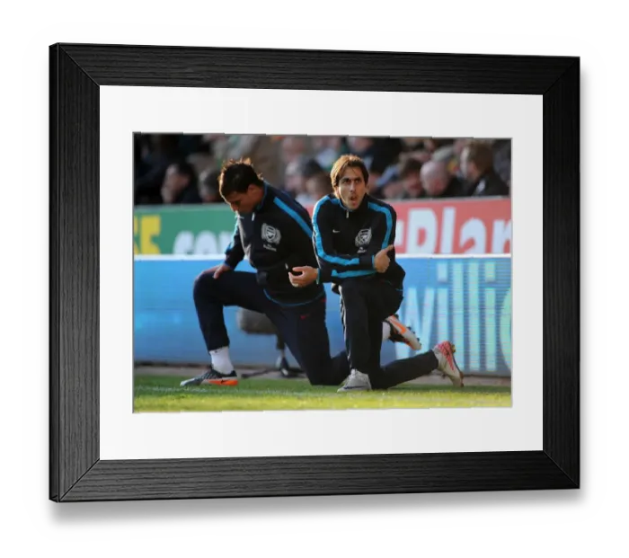 Framed Print : Arsenal's Yossi Benayoun Scores Against Norwich City in Premier League Clash at Carrow Road, November 2011