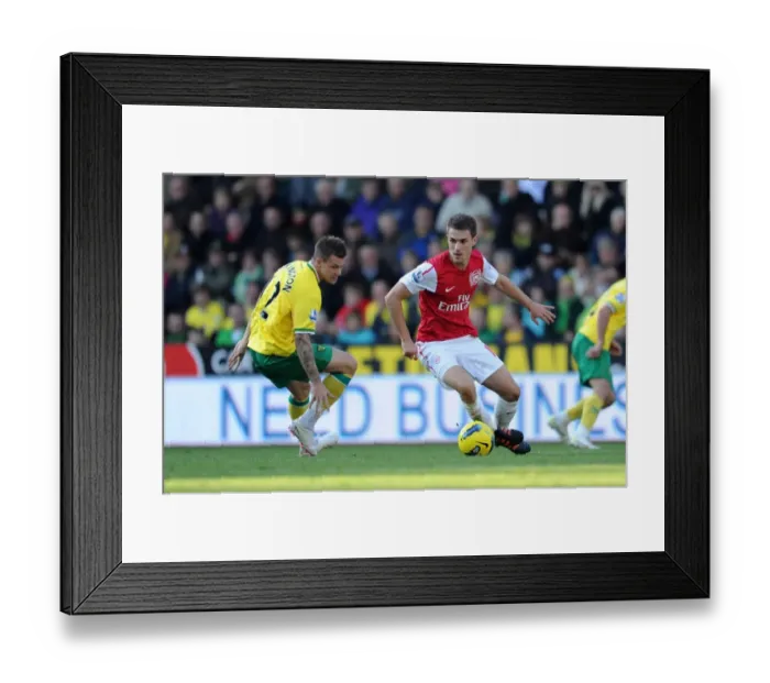 Framed Print : Ramsey vs. Pilkington: Arsenal's Victory at Norwich City, Premier League 2011-12 Framed Print : Ramsey vs. Pilkington: Arsenal's Victory at Norwich City, Premier League 2011-12