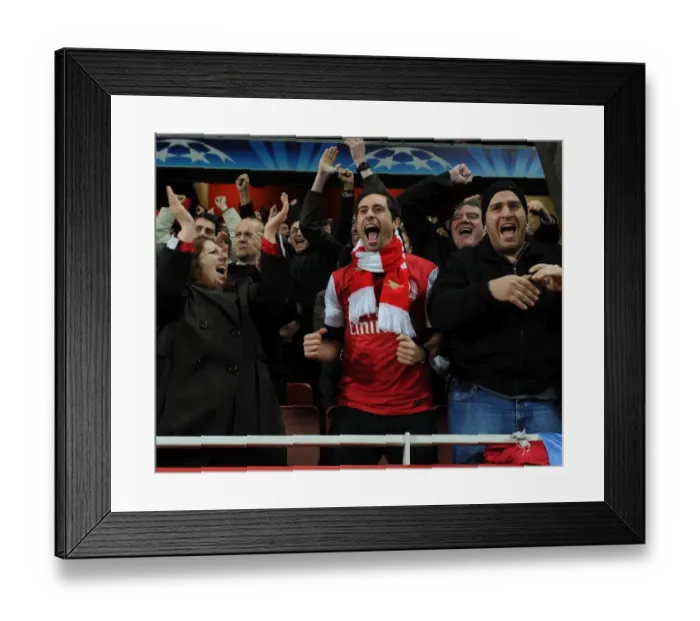 Framed Print : Arsenal vs Borussia Dortmund: A Champions League Showdown at Emirates Stadium (2011-12)