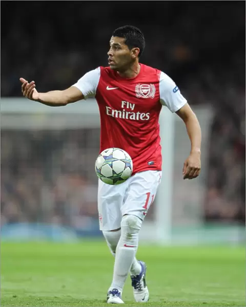 Andre Santos (Arsenal). Arsenal 2: 0 Borussia Dortmund. UEFA Champions League