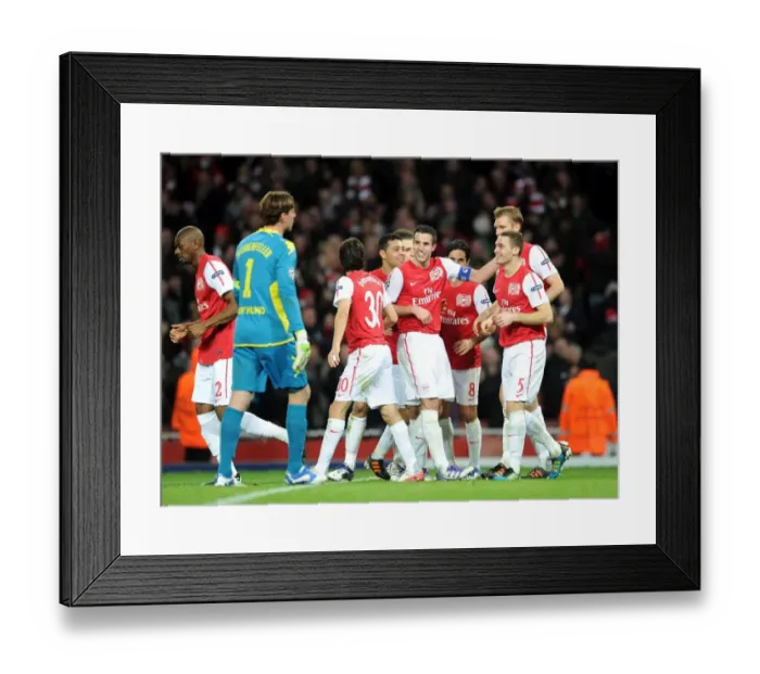 Framed Print : Robin van Persie's Double: Arsenal's Triumph over Borussia Dortmund in the UEFA Champions League (November 23, 2011) Framed Print : Robin van Persie's Double: Arsenal's Triumph over Borussia Dortmund in the UEFA Champions League (November 23, 2011)