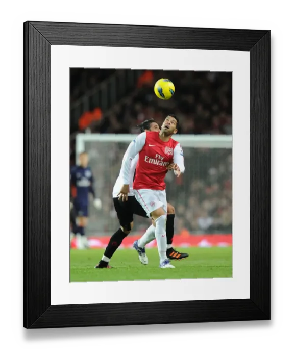 Framed Print : Arsenal vs Fulham: Andre Santos in Action at the Emirates Stadium (Premier League 2011-12) Framed Print : Arsenal vs Fulham: Andre Santos in Action at the Emirates Stadium (Premier League 2011-12)
