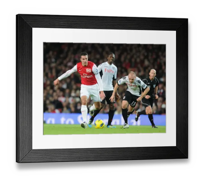 Framed Print : Robin van Persie's Sensational Skill: Outmaneuvering Danny Murphy (Arsenal vs Fulham, 2011-12) Framed Print : Robin van Persie's Sensational Skill: Outmaneuvering Danny Murphy (Arsenal vs Fulham, 2011-12)