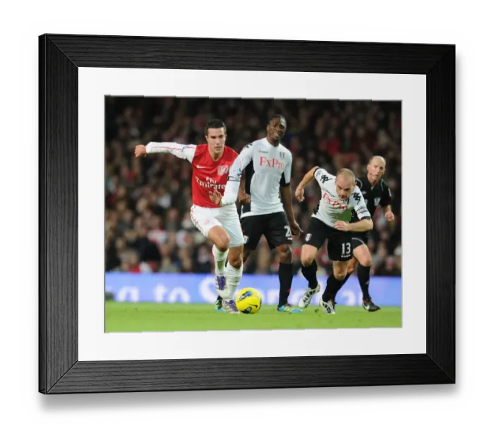 Framed Print : Robin van Persie's Masterful Move: Outmaneuvering Danny Murphy (Arsenal vs. Fulham, 2011-12) Framed Print : Robin van Persie's Masterful Move: Outmaneuvering Danny Murphy (Arsenal vs. Fulham, 2011-12)