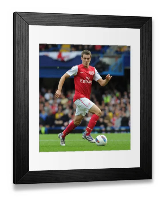 Framed Print : Arsenal's Aaron Ramsey Scores Five Goals: Chelsea 3 - 5 Arsenal, Premier League 2011-12 Framed Print : Arsenal's Aaron Ramsey Scores Five Goals: Chelsea 3 - 5 Arsenal, Premier League 2011-12
