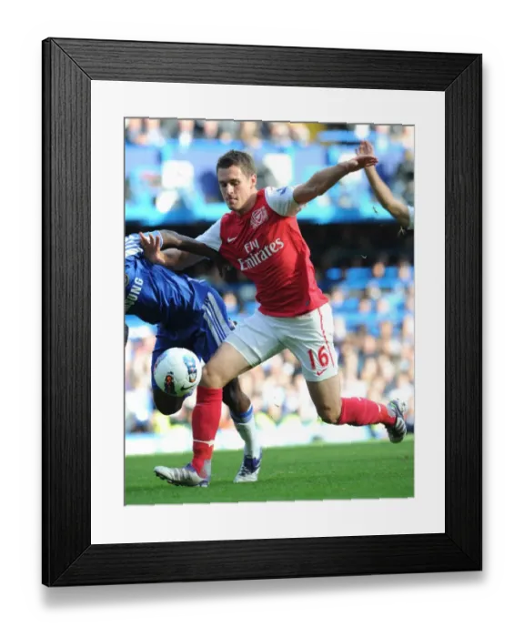 Framed Print : Aaron Ramsey (Arsenal). Chelsea 3: 5 Arsenal. Barclays Premier League. Stamford Bridge, 29 / 10 / 11 Framed Print : Aaron Ramsey (Arsenal). Chelsea 3: 5 Arsenal. Barclays Premier League. Stamford Bridge, 29 / 10 / 11