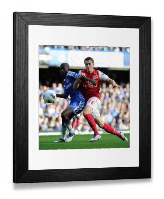 Framed Print : Arsenal's Comeback: Ramsey's 5-Goal Blitz Against Chelsea in the Premier League (29 / 10 / 11)