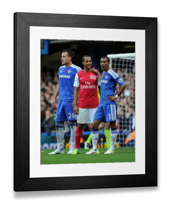 Framed Print : Theo Walcott's Five-Goal Onslaught: Arsenal's Thrilling 5-3 Victory Over Chelsea (Premier League, Stamford Bridge, 29 / 10 / 11)