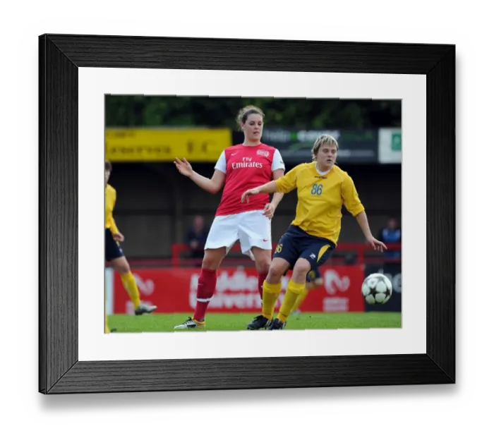 Framed Print : Arsenal Women's Dominance: 6-0 Victory Over Bobruichanka in UEFA Champions League