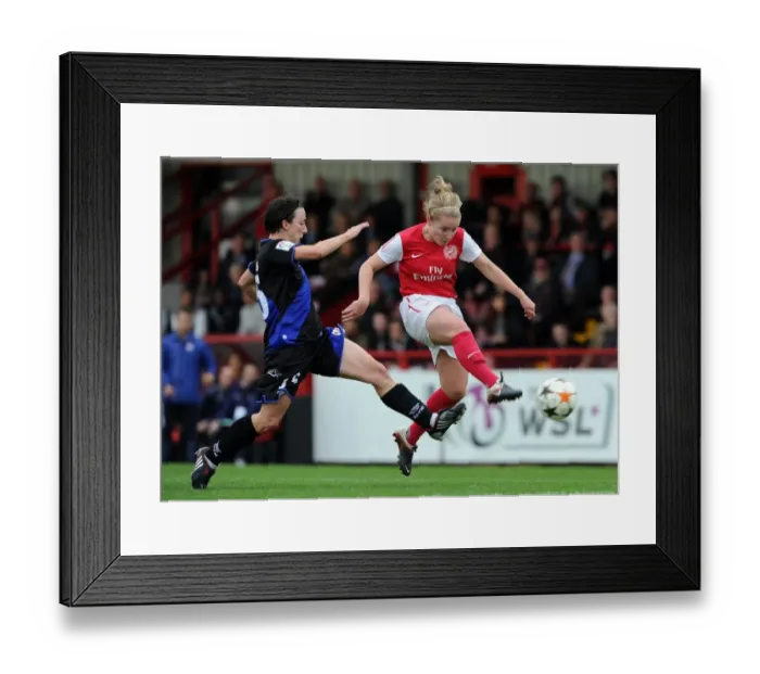 Framed Print : Arsenal Women Crush Rayo Vallecano 5-1 in UEFA Champions League: Kim Little's Unforgettable Performance Framed Print : Arsenal Women Crush Rayo Vallecano 5-1 in UEFA Champions League: Kim Little's Unforgettable Performance