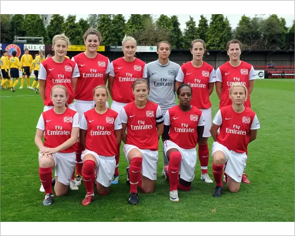 Arsenal Ladies Team. Arsenal Ladies 6: 0 Bobruichanka. Womeans UEFA Champions League