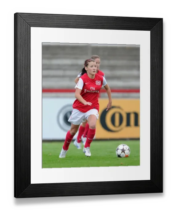 Framed Print : Arsenal's Angharad James Shines in 6-0 UEFA Champions League Victory over Bobruichanka Framed Print : Arsenal's Angharad James Shines in 6-0 UEFA Champions League Victory over Bobruichanka