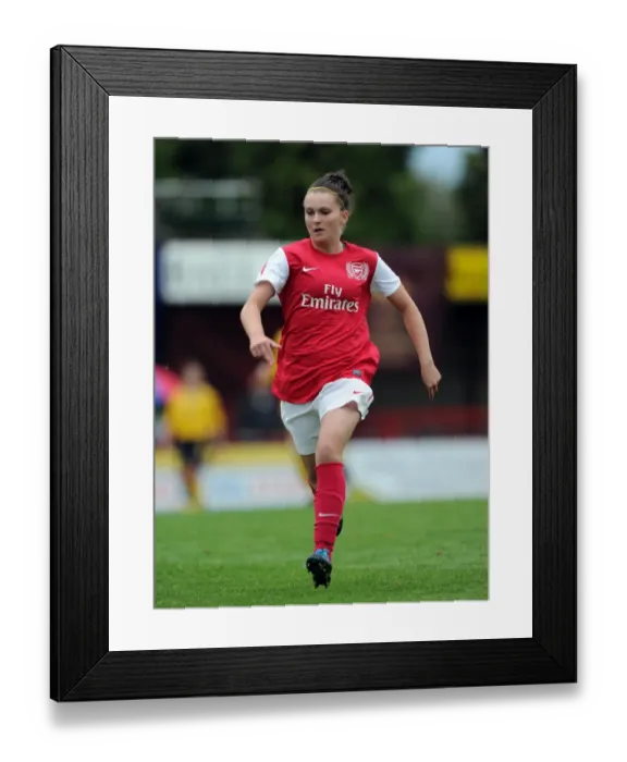 Framed Print : Melissa Lawley (Arsenal). Arsenal Ladies 6: 0 Bobruichanka. Womeans UEFA Champions League Framed Print : Melissa Lawley (Arsenal). Arsenal Ladies 6: 0 Bobruichanka. Womeans UEFA Champions League