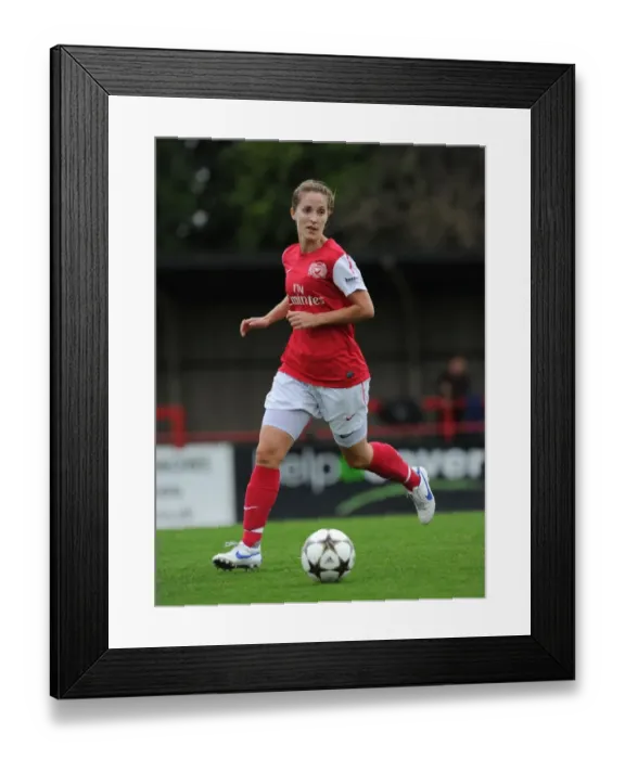 Framed Print : Arsenal Women's Unstoppable Form: 6-0 Victory over Bobruichanka in UEFA Champions League