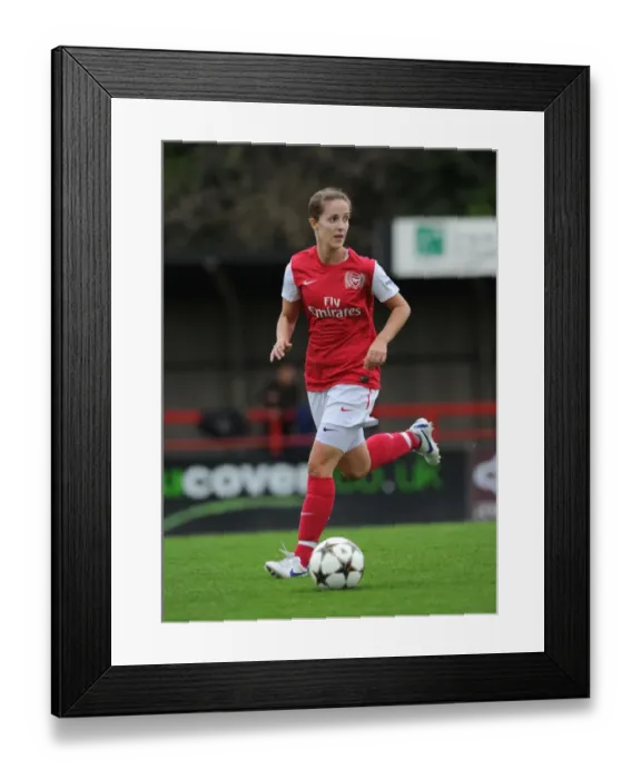 Framed Print : Arsenal Women's UEFA Champions League Victory: 6-0 Over Bobruichanka (2011-12) - Arsenal Ladies Dominate Europe