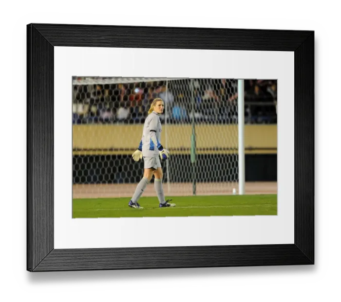 Framed Print : Arsenal Ladies vs INAC Kobe: A 1-1 Draw in Charity Match - Emma Byrne's Standout Performance Framed Print : Arsenal Ladies vs INAC Kobe: A 1-1 Draw in Charity Match - Emma Byrne's Standout Performance