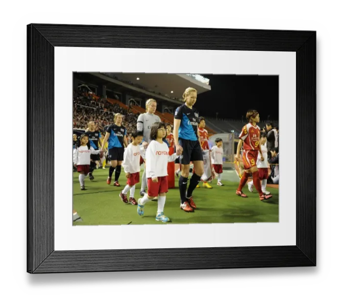 Framed Print : Arsenal Ladies vs INAC Kobe: 1-1 Charity Draw at Nishigaoka Stadium, Tokyo (November 30, 2011) Framed Print : Arsenal Ladies vs INAC Kobe: 1-1 Charity Draw at Nishigaoka Stadium, Tokyo (November 30, 2011)