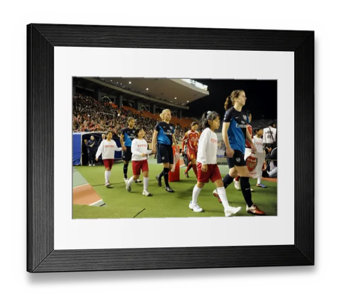 Framed Print : Arsenal Ladies in Action: 1-1 Stalemate against INAC Kobe at Nishigaoka Stadium, Tokyo (November 30, 2011) Framed Print : Arsenal Ladies in Action: 1-1 Stalemate against INAC Kobe at Nishigaoka Stadium, Tokyo (November 30, 2011)